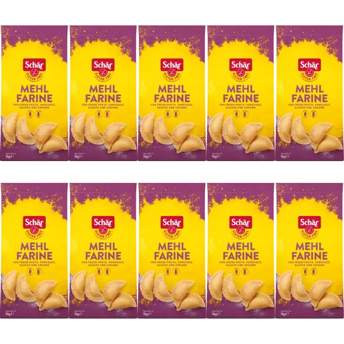 10x SCHAR Mąka uniwersalna bezglutenowa - Mehl Farine (1kg) (zbiorcze)