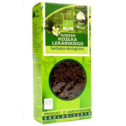 DARY NATURY Herbatka z korzenia kozłka lekarskiego (100 g) - BIO