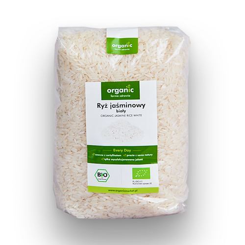 ORGANIC Ryż jaśminowy biały, ekologiczny (900g) - BIO