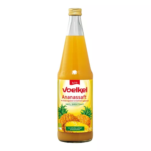 VOELKEL Sok z ananasów ekologicznych (700ml) - BIO