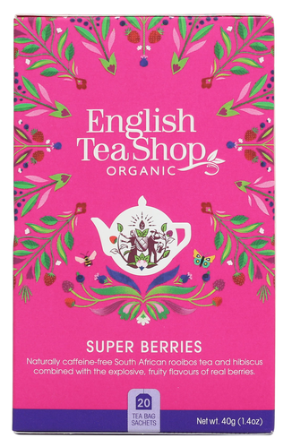 ENGLISH TEA SHOP Herbatka owocowa (20x2g) - BIO