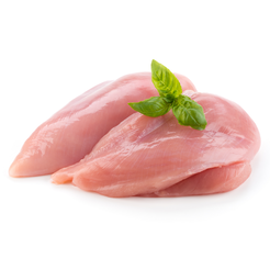 **NATURALNY DRÓB Filet z piersi  kurczaka ekologicznego (700g) - BIO (dostępność: śr-pt)(f)