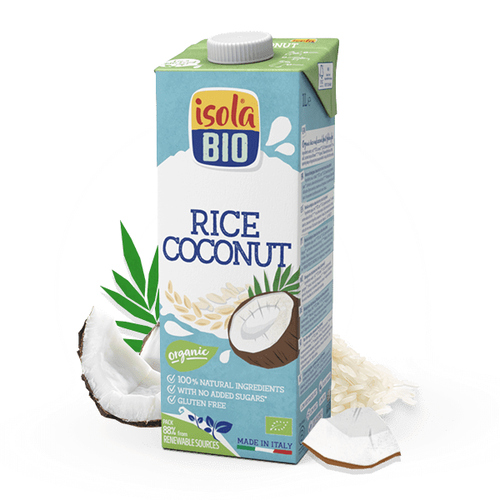 ISOLA Napój ryżowy ekologiczny kokosowy, bezglutenowy 1l - BIO