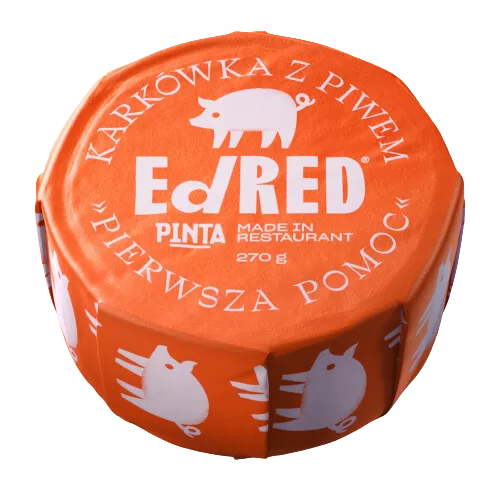 ED RED Karkówka z piwem "Pierwsza Pomoc" (originals) (270g)