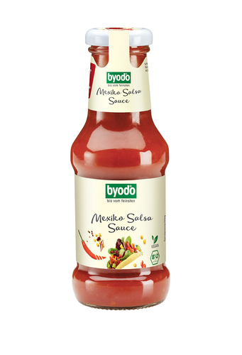BYODO Sos meksykański salsa bezglutenowy (250ml) - BIO