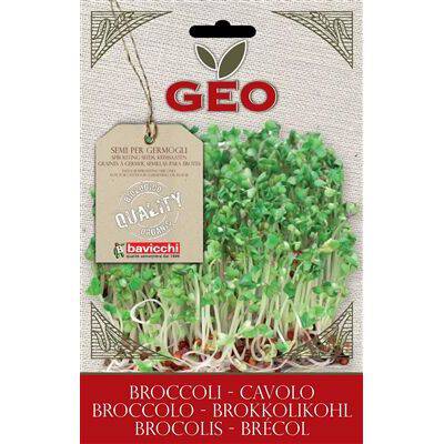 GEO Nasiona na kiełki - brokuł (13g) - BIO