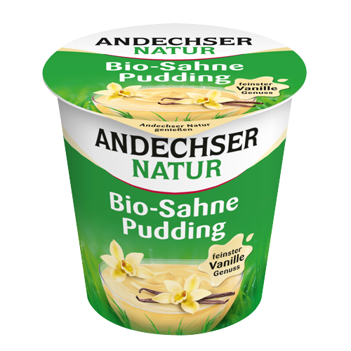 *ANDECHSER Pudding waniliowy (150g) - BIO