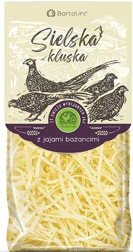 BARTOLINI Sielska Kluska z jajami bażancimi krajanka (250g)