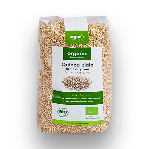 ORGANIC Quinoa biała ekologiczna (komosa ryżowa) (400g) - BIO
