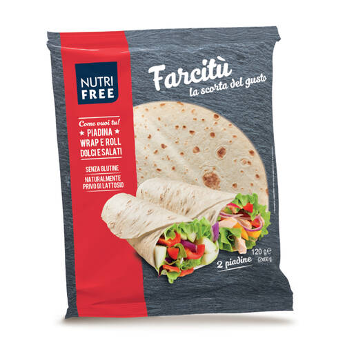 NUTRIFREE Farcitu - tortilla (wraps), bezglutenowa (120g)