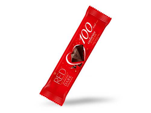 RED DELIGHT Baton z ciemnej czekolady bez cukru (26g)