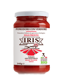 IRIS Sos pomidorowy z warzywami (340g) - BIO