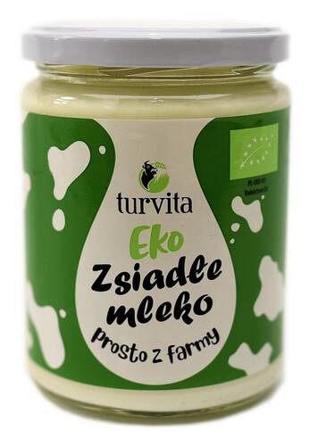 *TURVITA Zsiadłe mleko (450 ml) - BIO (dostępność: wt.-pt.)