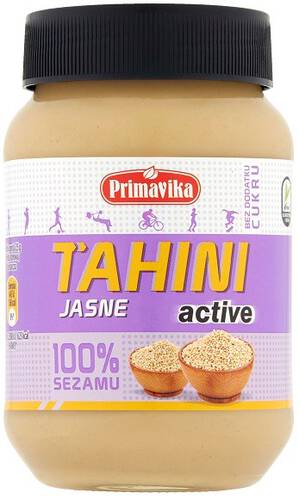 PRIMAVIKA Tahini jasna active 100 % sezamu B/C 460 g