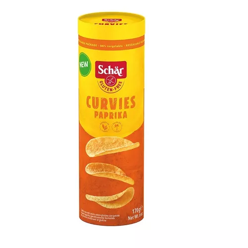 SCHAR Chipsy ziemniaczane o smaku paprykowym bezglutenowe (170g)