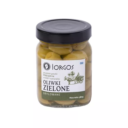 IORGOS Oliwki zielone premium drylowane (360g)