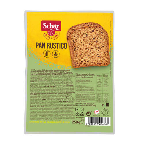SCHAR Chleb wiejski bezglutenowy - Pan Rustico (250g)