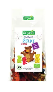 ORGANIC Żelki misie ekologiczne bez żelatyny (100g) - BIO