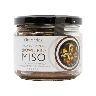 CLEARSPRING Miso z brązowego ryżu (300g) - BIO