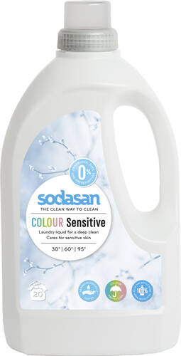 SODASAN Płyn do prania kolor sensitive (1,5l) - BIO