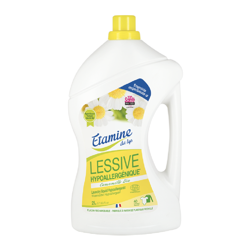 ETAMINE DU LYS Płyn do prania rzeczy dziecięcych z organiczną wodą rumiankową, hipoalergiczny (2l)