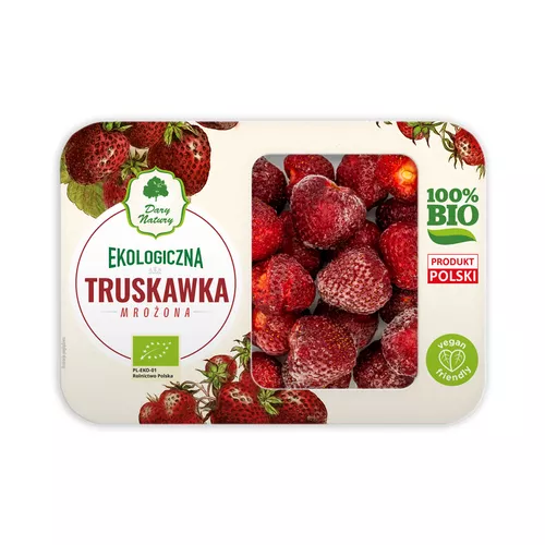 ***DARY NATURY Truskawka mrożona (200 g) - BIO