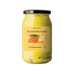 *DELIKATNA Curry delikatne z orzechami nerkowca i mango (900ml) - BIO