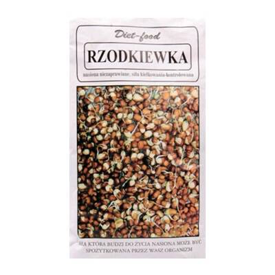 DIET-FOOD Nasiona na kiełki Rzodkiewka (80g)