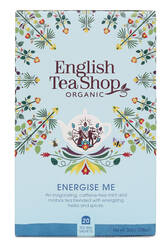 ENGLISH TEA SHOP Herbatka Energise Me (20x1,5g) - BIO