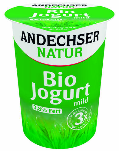 *ANDECHSER Jogurt naturalny 3,8% tłuszczu (500 g) - BIO