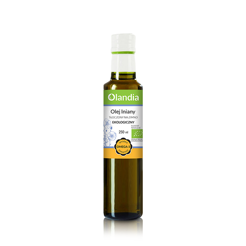 OLANDIA Olej lniany ekologiczny (250 ml) - BIO