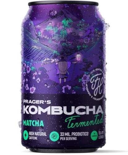 PRAGER'S Kombucha Matcha (330 ml)