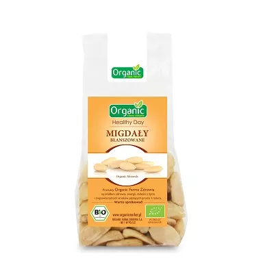 ORGANIC Migdały blanszowane ekologiczne (150g) - BIO