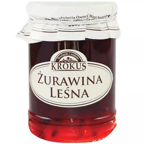 KROKUS Mus z żurawiny leśnej (310 g) 