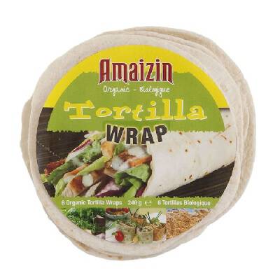 AMAIZIN Tortilla Wrap (240g/6szt.) - BIO
