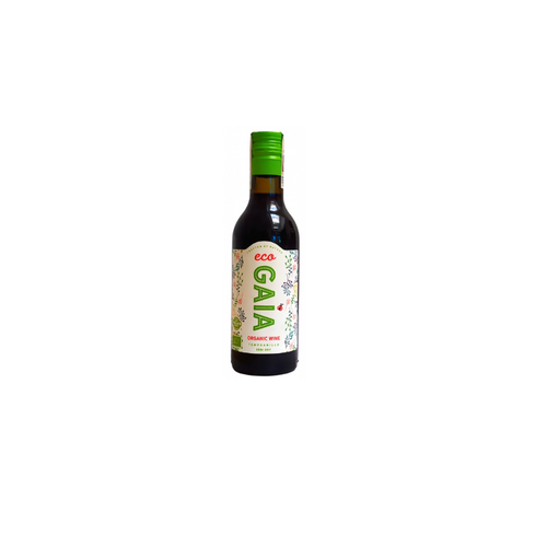 (18+) Wino czerwone półwytrawne tempranillo Gaia 0,187l - BIO