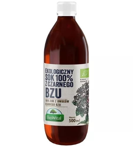 EKO WITAL Sok z czarnego bzu (500ml) - BIO