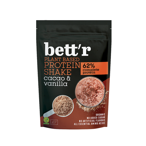BETT'R Shake proteinowy kakao i wanilia bez dodatku cukru (500 g) - BIO