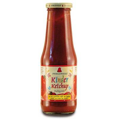 ZWERGENWIESE Ketchup pomidorowy dla dzieci b/c (500ml) - BIO