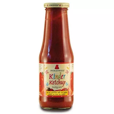 ZWERGENWIESE Ketchup pomidorowy dla dzieci b/c (500ml) - BIO