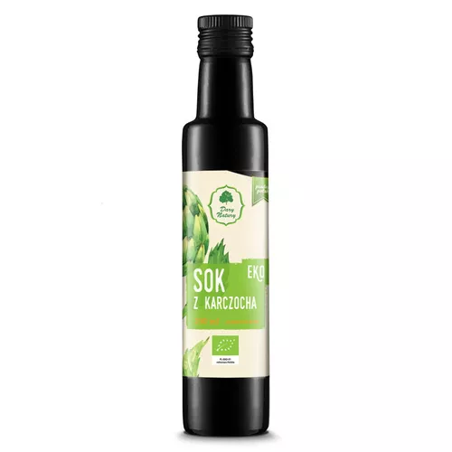 DARY NATURY Sok z karczocha -  suplement diety (250 ml) - BIO 