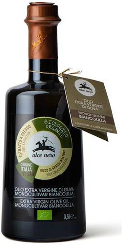 ALCE NERO Oliwa z oliwek extra virgin Biancolilla (500 ml ) - BIO