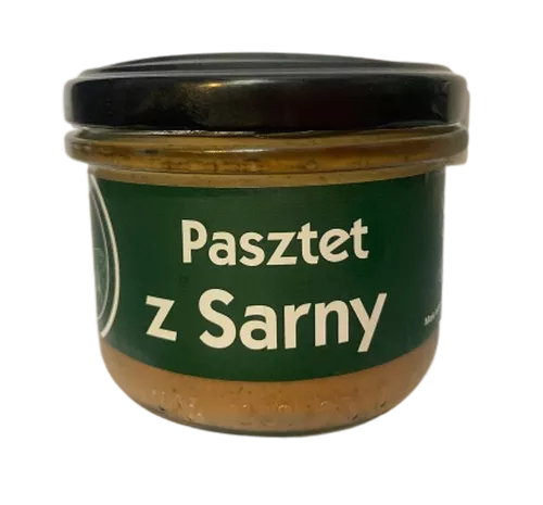 *TRADYCYJNE JADŁO Pasztet z sarny (słoik) (160g)