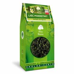 DARY NATURY Herbatka liść pokrzywy (80 g) - BIO
