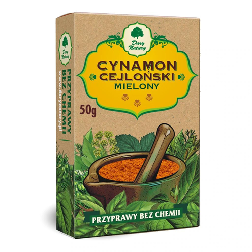 DARY NATURY Cynamon cejloński mielony (50g)