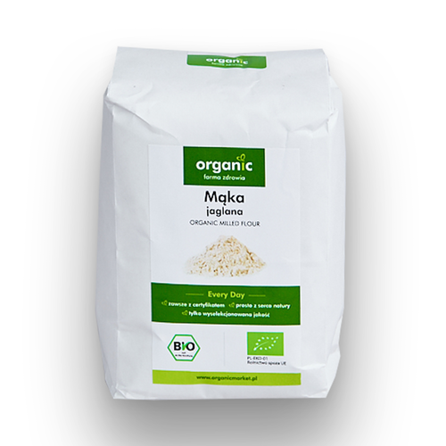 ORGANIC Mąka jaglana ekologiczna (500g) - BIO