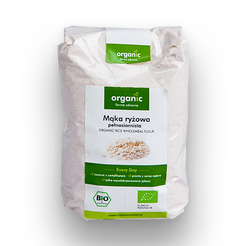 ORGANIC Mąka ryżowa pełnoziarnista, ekologiczna (400g) - BIO