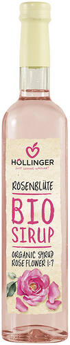 HOLLINGER Syrop o smaku różanym (500 ml) - BIO