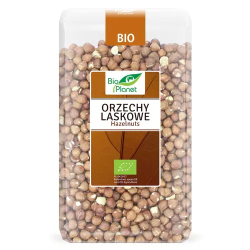 BIO PLANET Orzechy laskowe ekologiczne (1kg) - BIO