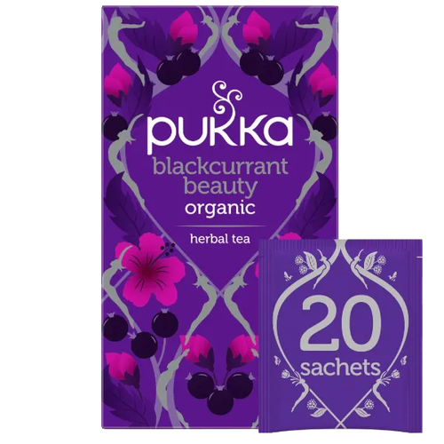 PUKKA Herbata blackcurrant beauty 38g (20 x 1,9g) - BIO